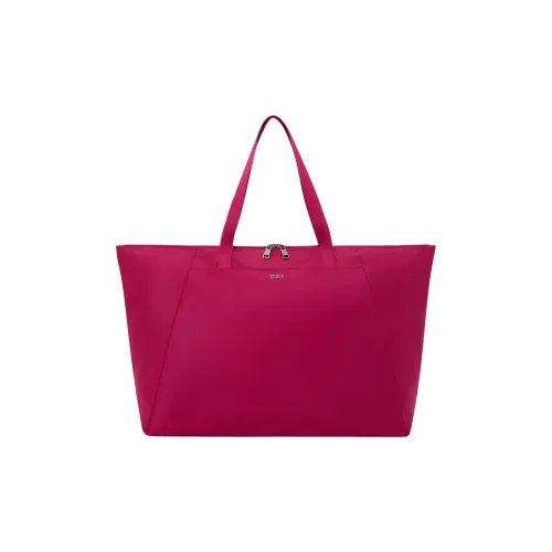TUMI JUST IN CASE Коллаборация Voyageur Нейлон Тоут Сумка Сумка для покупок Сумка Женская Фуксия