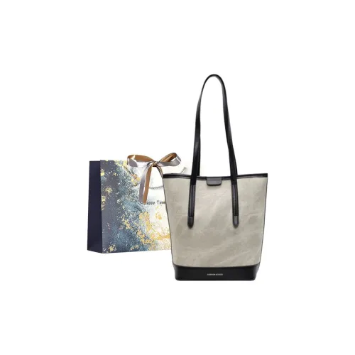 Iman's House ПУ (полиуретан) Сумка-тоут Сумка через плечо Женская Экрю Синий Темный чай