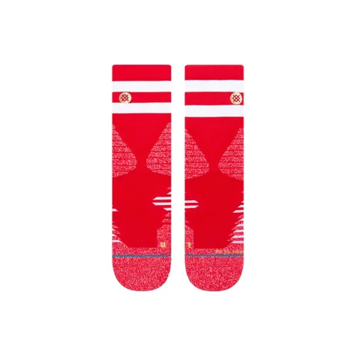 STANCE Crew Socks Unisex 1 Pack Red
