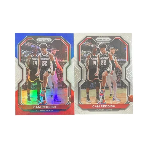 Панини 2020 21 Hawks Cam Reddish Трехцветный Сложенная Основа Игрок Карта Карта Access пройдет Спортивные карты 2 шт