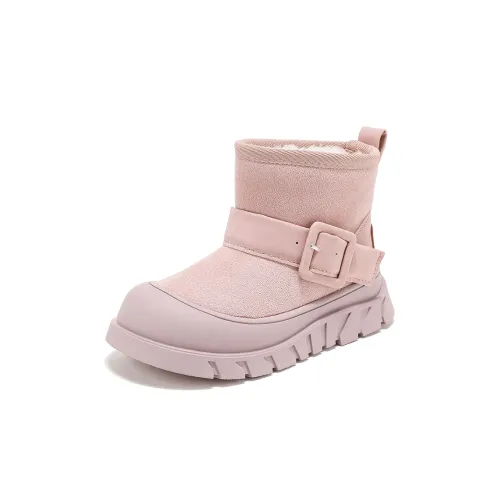 ABC KIDS Термические детские ботинки розовые для малышей