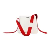 Красная лента, цветная лента, сумка