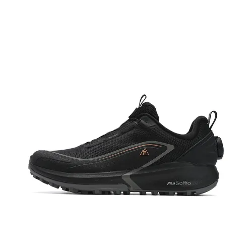 FILA Беговые кроссовки Low Top Черные Женские