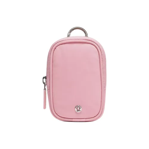 lululemon Переработанный нейлон Key Pouch Стандартный Унисекс Розовый