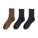 3 упаковки (Темно-верблюжий 1 + Черный 2)