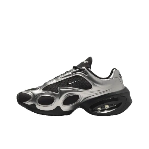 Nike Air Max Muse Тренировочные Кроссовки Низкие Серебристо-Черные Женские