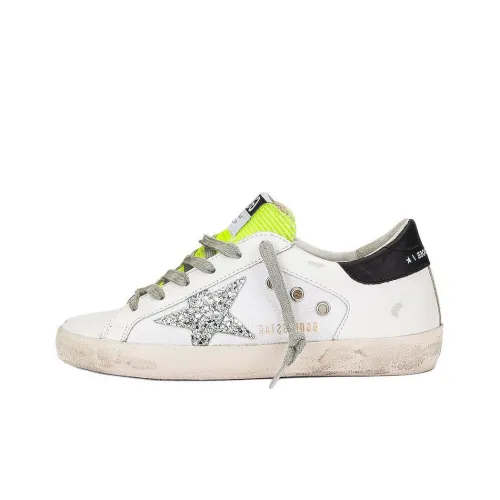 Golden Goose Супер Звезда Скейтборд Кроссовки Низкие Белые Женские