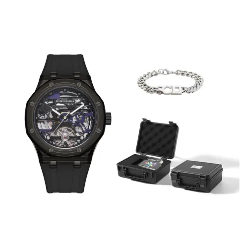 FEYERT Автоматический Механический Movement Унисекс Часы 43,8 мм Черные