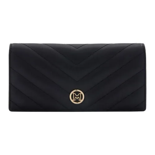 METROCITY Кошелек из коровьей кожи женский черный