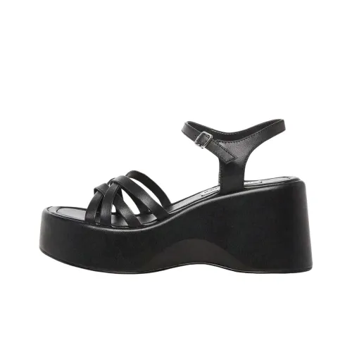 STEVE MADDEN Crazy 30 One Ремень Сандалии Женские Черный