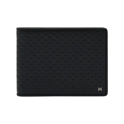 METROCITY Кошелек из коровьей кожи Мужской Черный