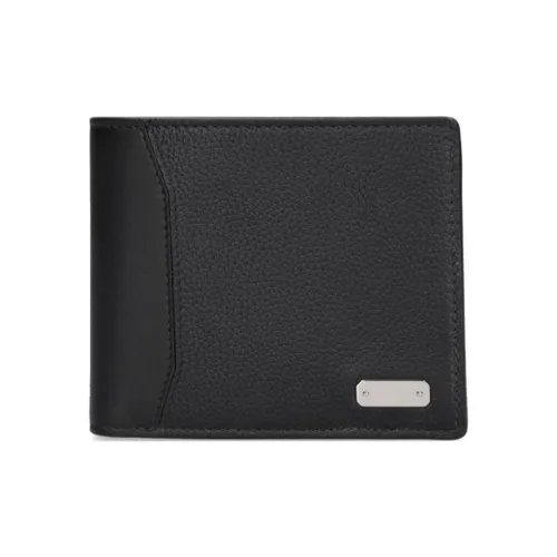 Dunhill Кошелек из коровьей кожи Мужской Черный