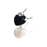 [Дышащий 2 упаковки] Кремовый белый + Ночной черный