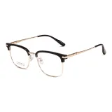 Чёрная золотая оправа