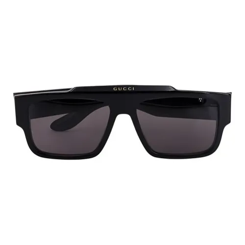 GUCCI Ацетат Нерегулярная форма Солнцезащитные очки Мужской Черный