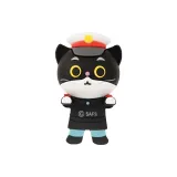 Мониторы Ornament - Черный кот, длинный