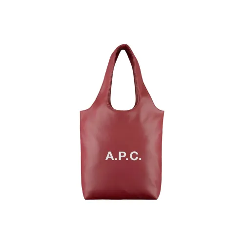 A.P.C Полиуретан Сумка Маленькая Унисекс Бордовый