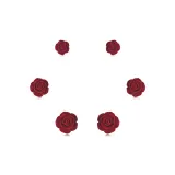 Розовый набор из трех предметов