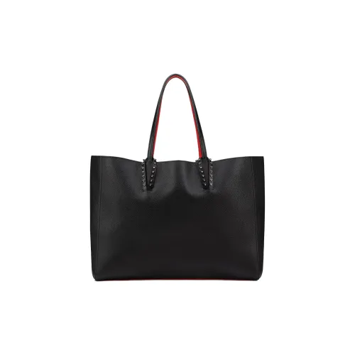 CL LUBOTING Телячья кожа Тоут Сумка Сумка для покупок Сумка Большая Женская Черная