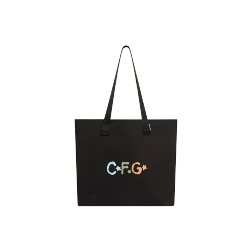 Конверс CAMP Flog Gnaw Коллаборация Полиэстер Тоут Сумка Сумка для покупок Сумка на плечо Унисекс Черный