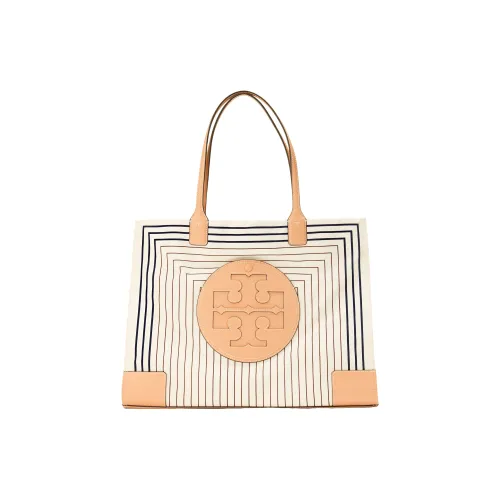 TORY BURCH Ella Переработанный полиэстер Тоут Сумка Сумка для покупок Сумка Сумка через плечо Женская Естественный