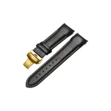 Чёрный с апельсиновым, золотая пряжка