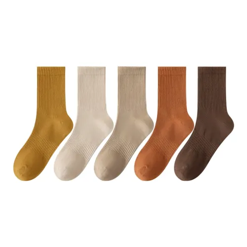 MIIOW Носки Crew Женские упаковка из 5 пар