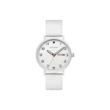 White Face White Rubber Strap  
Белый циферблат Белый резиновый ремешок