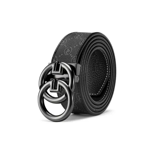 FAIRWHALE ПВХ Кожаные ремни Мужской Ширина 3,5CM