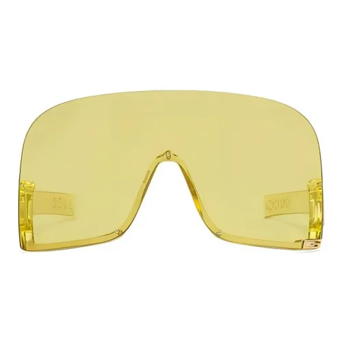 GUCCI Литьевые Солнцезащитные очки Нерегулярной формы Женские Желтые