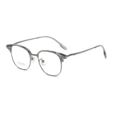 Прозрачно-серая, темно-серая оправа