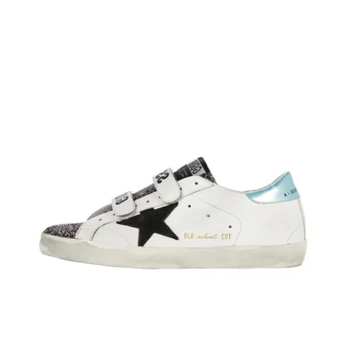 Golden Goose Old School Скейтборд Кроссовки Низкие Белые Женские