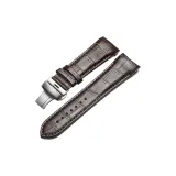 Коричневый с коричневой строчкой - Серебристая пряжка