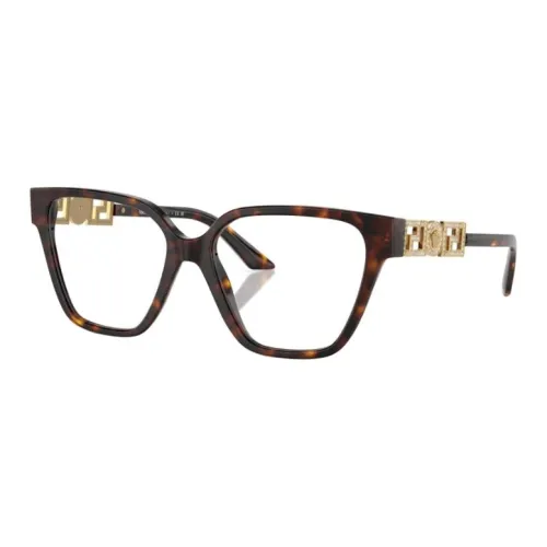 VERSACE Металл Ацетат Нерегулярная форма Оправы для очков Мужской Черепаховый