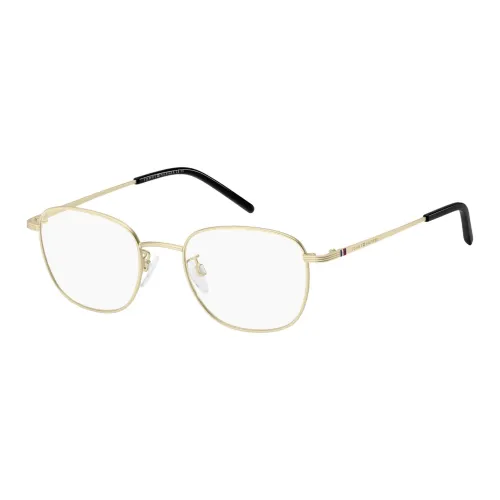 Tommy Hilfiger Квадратные Оправы для Очков Унисекс Золотые