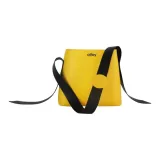 Черный ремешок, цветная лента, сумка