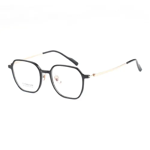 YAWEIKA TR Memorial Plastic Semi Titanium Square Оправы для очков Унисекс