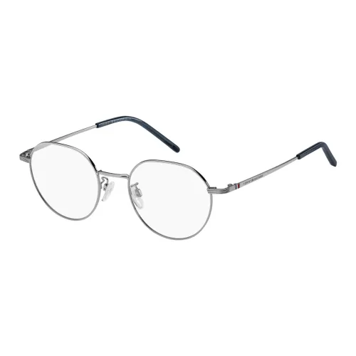 Tommy Hilfiger Oval Оправы для очков Унисекс Silver