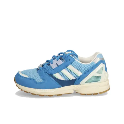 Adidas Originals ZX 8000 Slip Устойчивый к истиранию Низкий Топ Повседневный Женский Синий