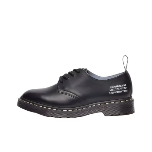 NEIGHBORHOOD co-brand x Dr.Martens SMITHS NBHD Низкий Топ Casual Унисекс Черный