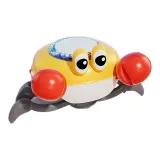 (Зарядная версия/Желтая) Ручная барабанная игра, краб, ползущий