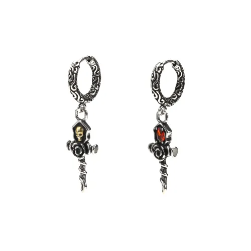 Серьги Vegetarian Alloy Men's