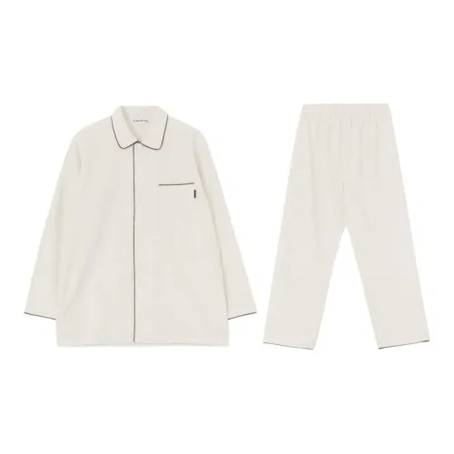 Yohji Yamamoto Pajama Комплект Унисекс Айвори