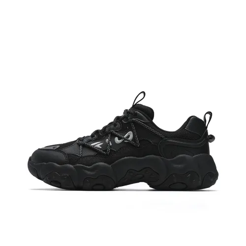 FILA FLUID 6 Повседневный Низкий Топ Черный Женский