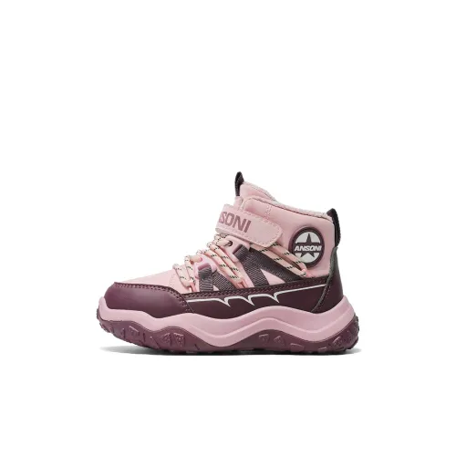 Wooden Rabbit Детские утепленные сапоги High Top Kids