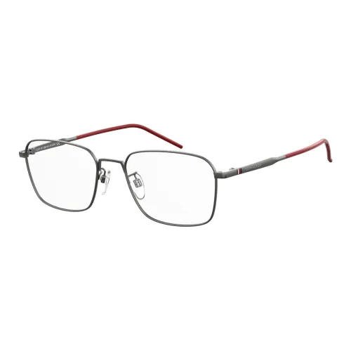 Tommy Hilfiger Квадратные Оправы для Очков Унисекс Серебряные