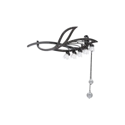 ROYALSASA Сплав Искусственная жемчужина Заколка с спиралью Женская