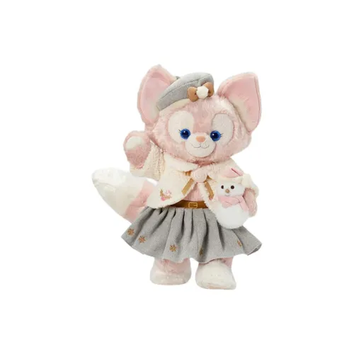 Disney 2024 Winter Day Duffy and Friends Collection Линабелл Средняя Кукла Плюшевая Кукла 43 см Высота Шанхайский Дисней