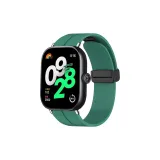 Сосновый зеленый - складной, застежка, силиконовый ремешок