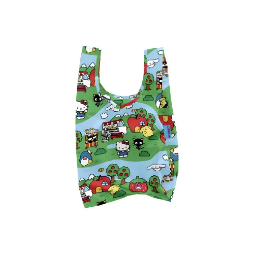 Sanrio Hello Kitty Collaboration Polyester Tote Bag Shopping Bag Regular Unisex Multicolor